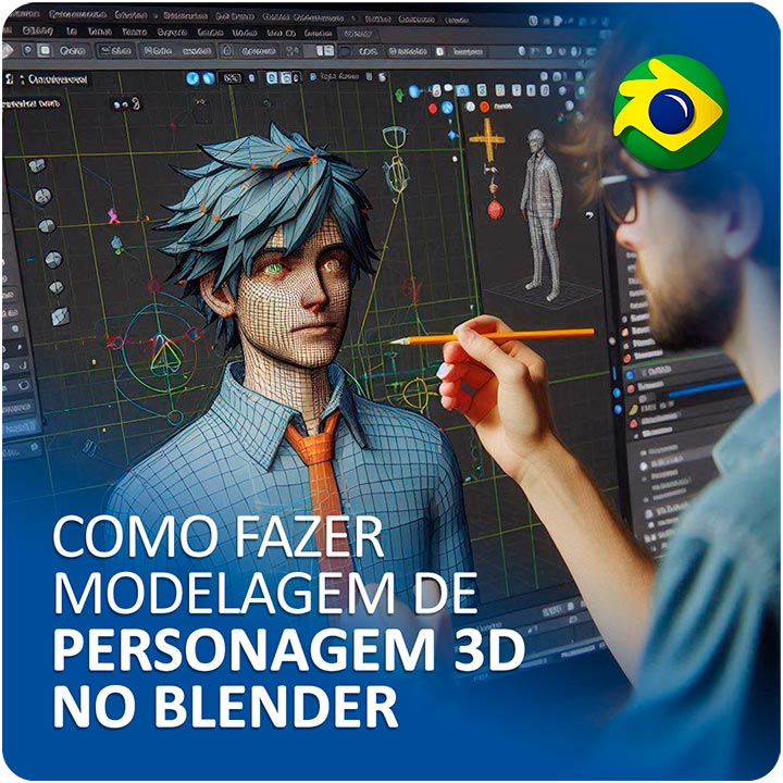 Como Fazer Modelagem De Personagem D No Blender Quais S O As Etapas